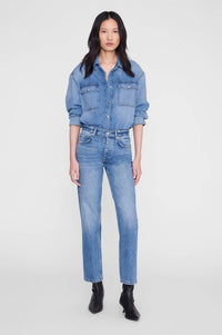 Anine Bing - Jane High Rise Slim Jeans