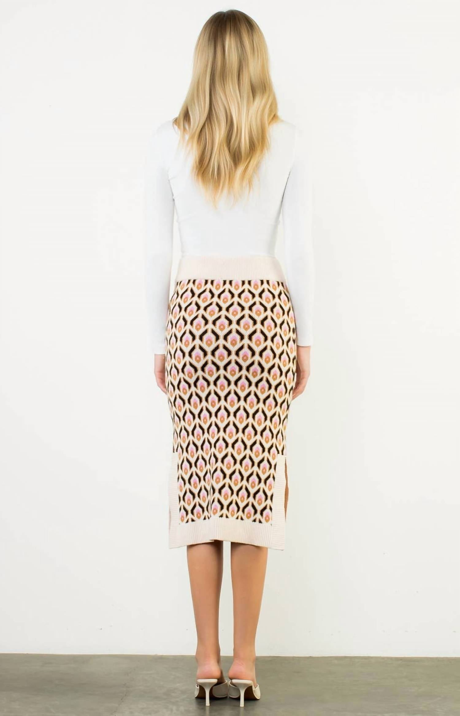 Thml - Jacquard Knit Midi Skirt