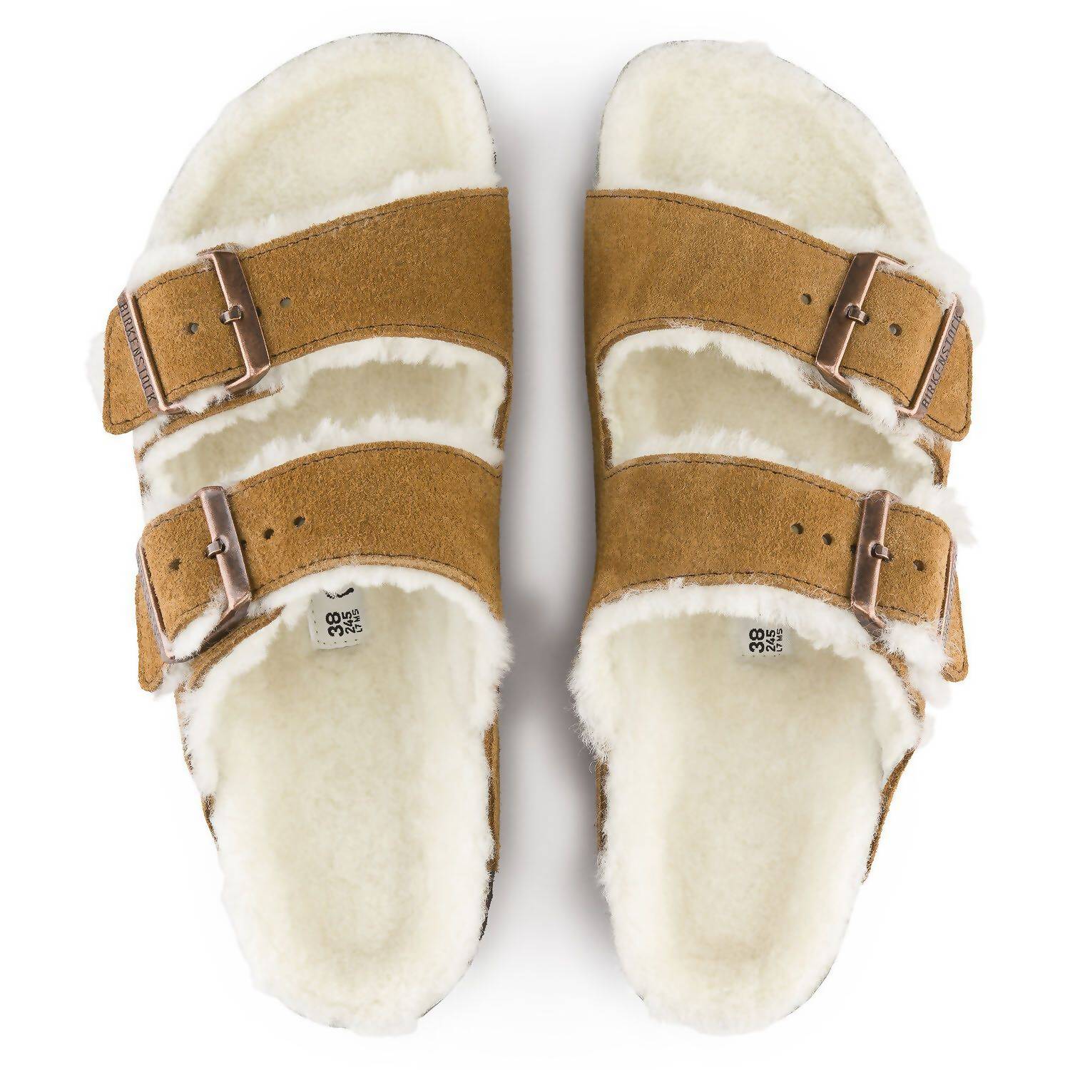 Birkenstock - Unisex Arizona Fur Shearling Sandal
