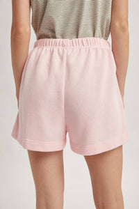 WISHLIST Soft-touch Knit Shorts in ballet - women's shorts - detail view