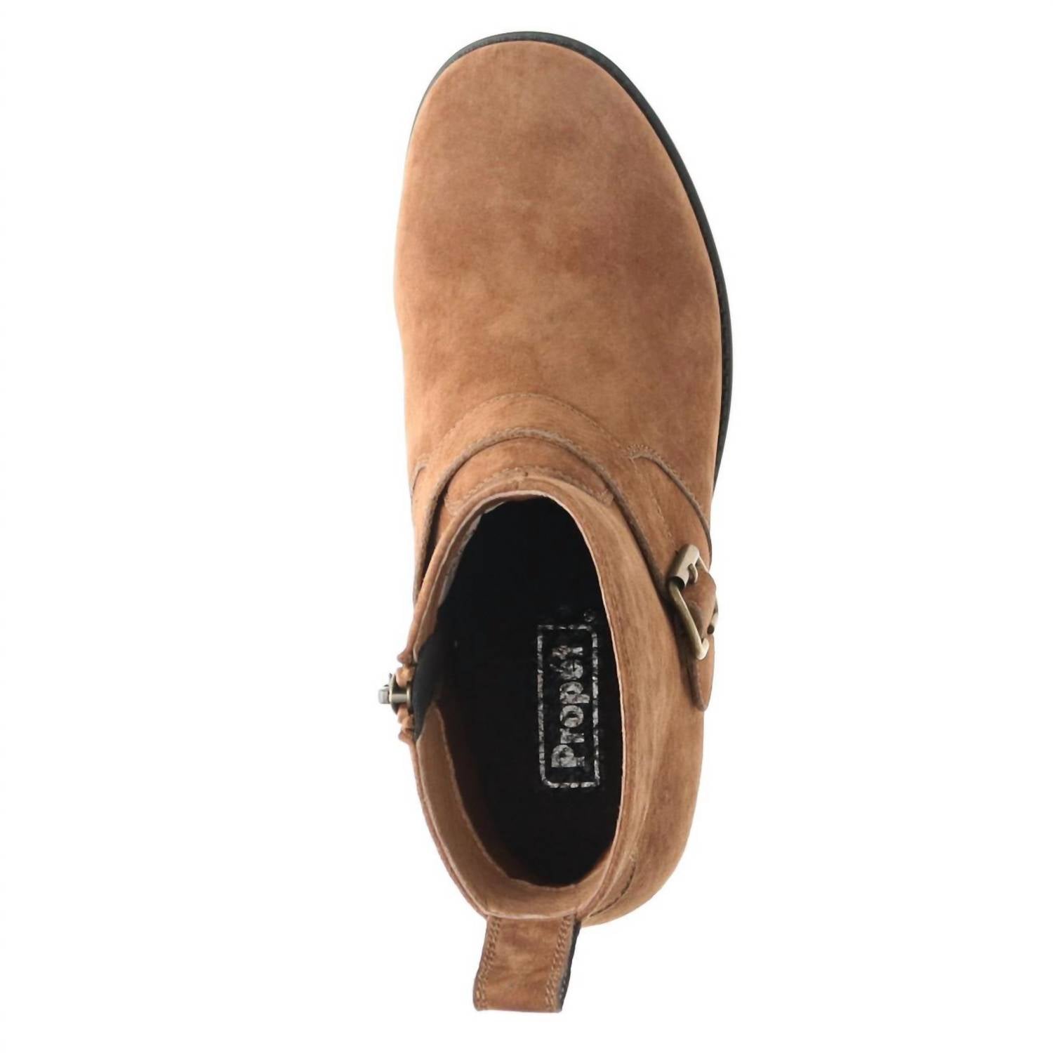 PROPET Women's Memphis Bootie in bison brown - women's shoe - view 4