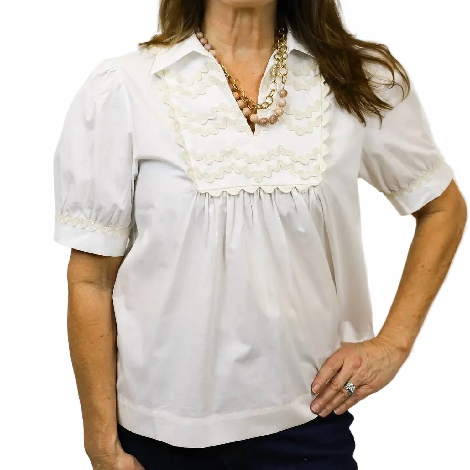 Jodifl - Emerson Collared Blouse