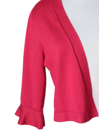 Keren Hart - Women's Open Ruffle Edge Cardigan
