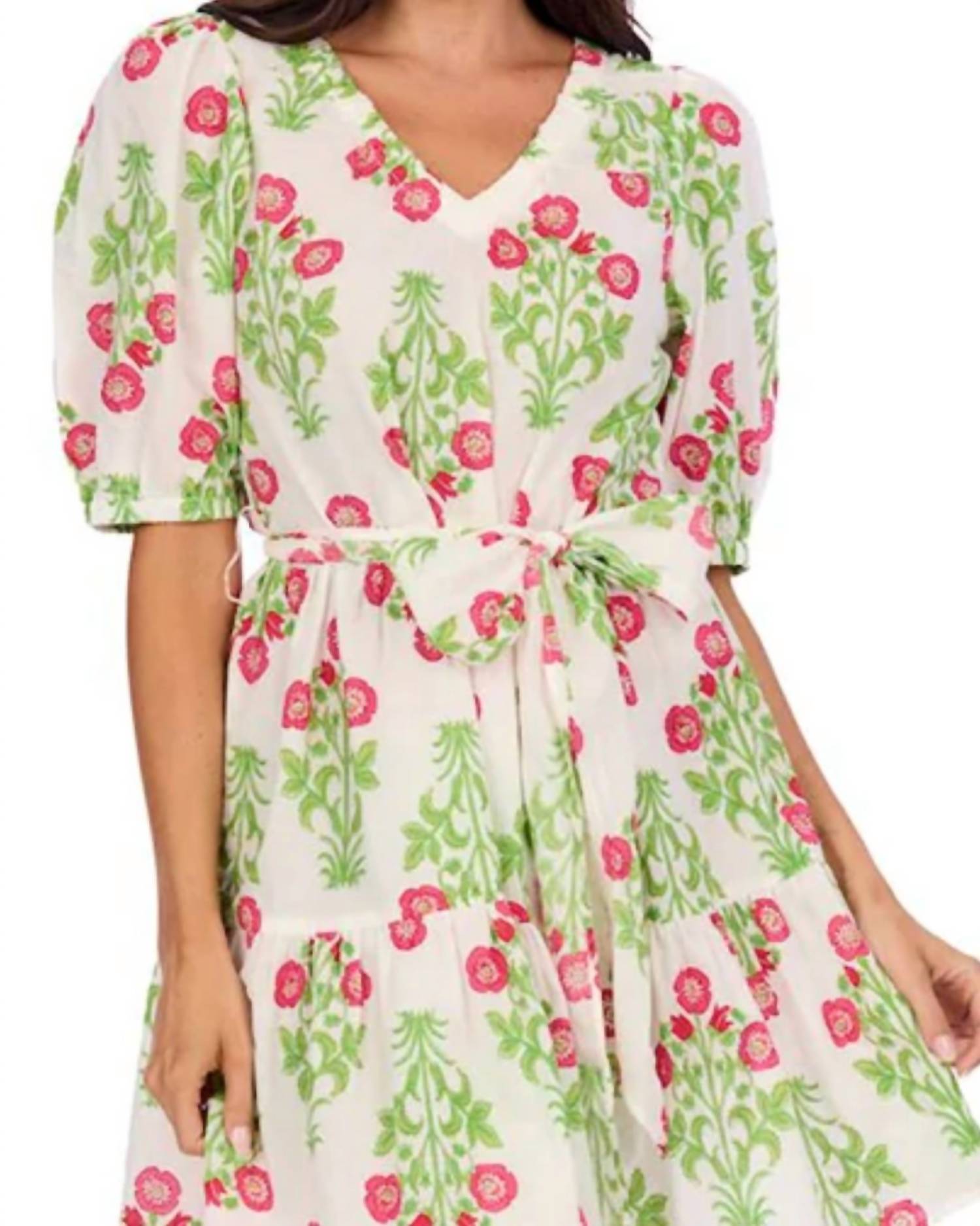 Mudpie - Audra V-Neck Dress