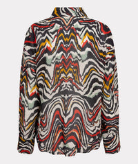 Esqualo - Birgitta Basic Waves Blouse