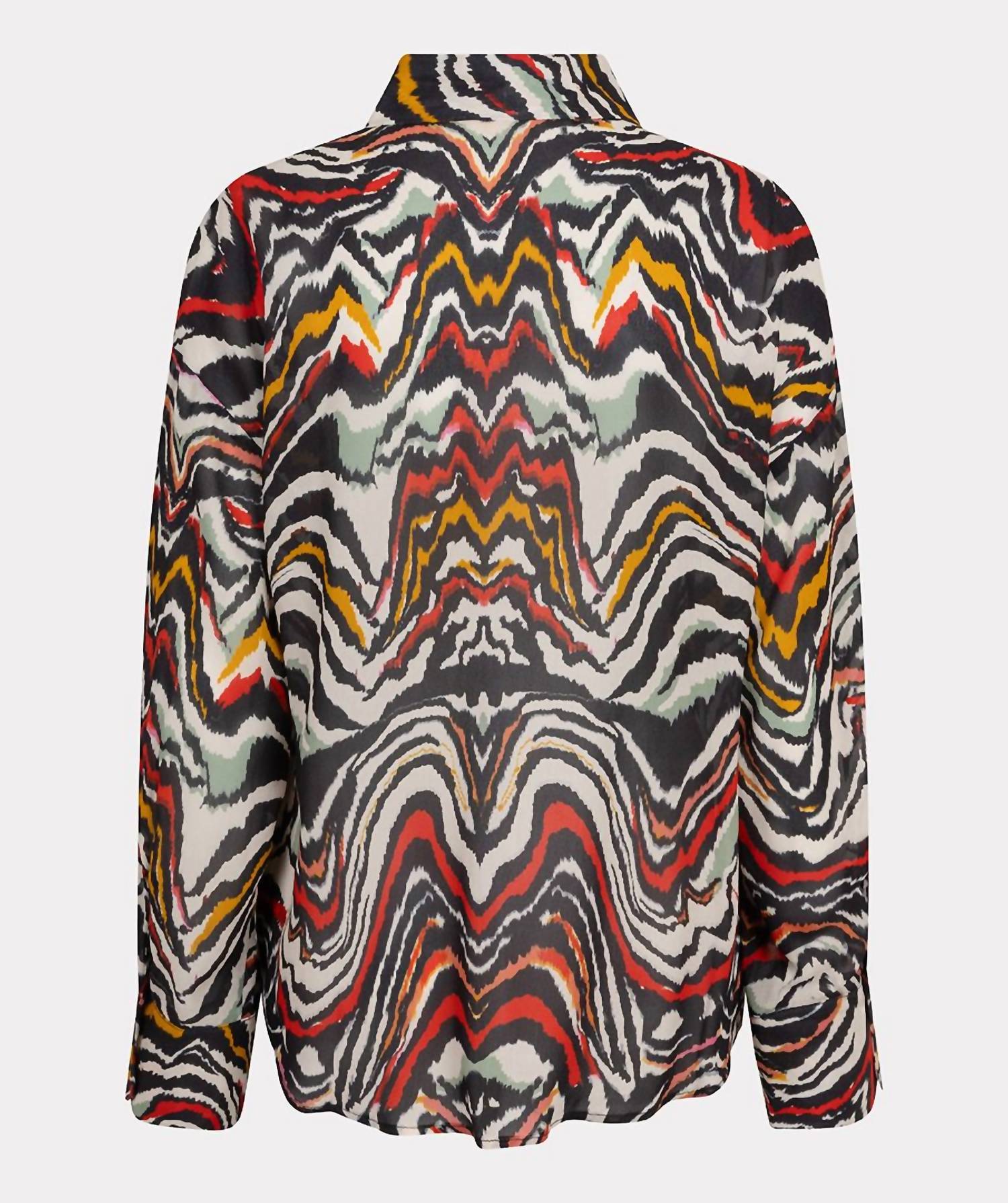 Esqualo - Birgitta Basic Waves Blouse
