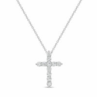 Diana M Jewels - Women's Round Lab-Grown Diamond Pendant Necklace (0.75 Ct) - Signature