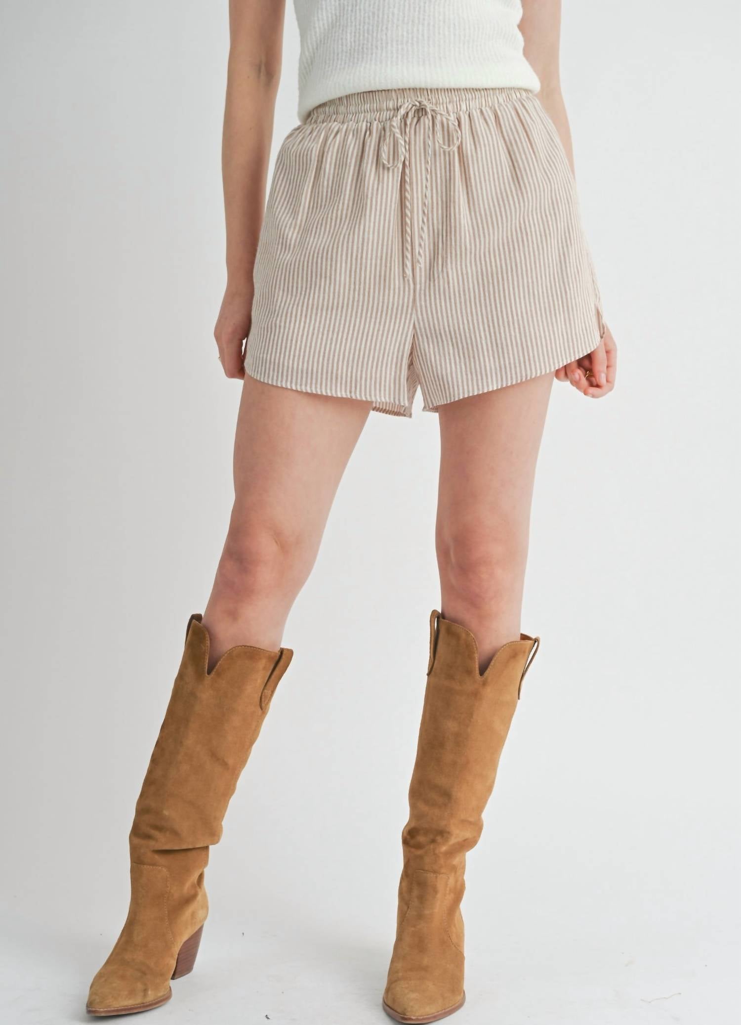 Sage The Label - Canyon Land Tied Waist Shorts