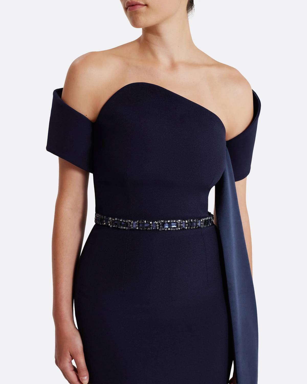 Safiyaa - Giorgia Off The Shoulder Gown