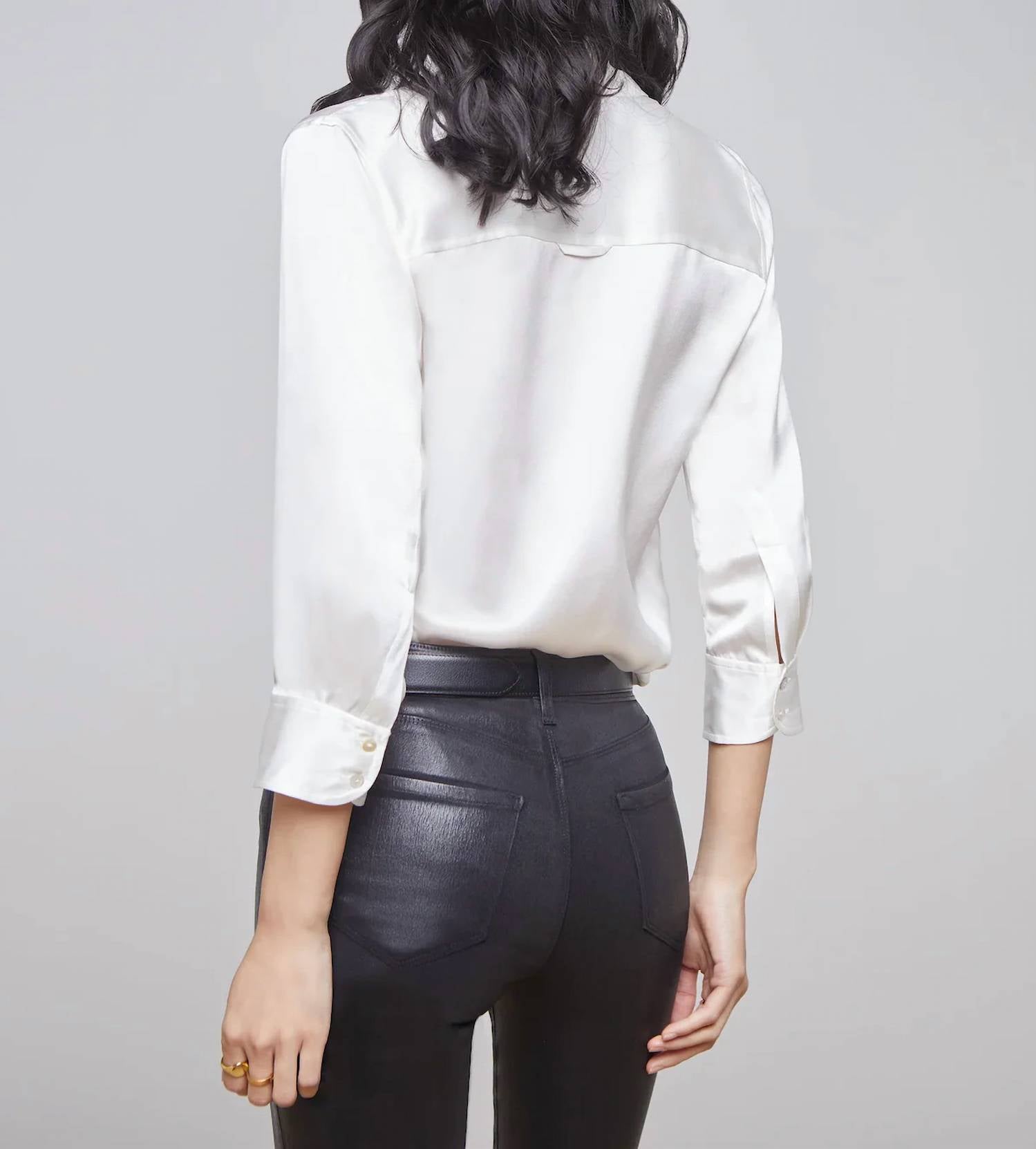 L'Agence - Dani Silk Blouse