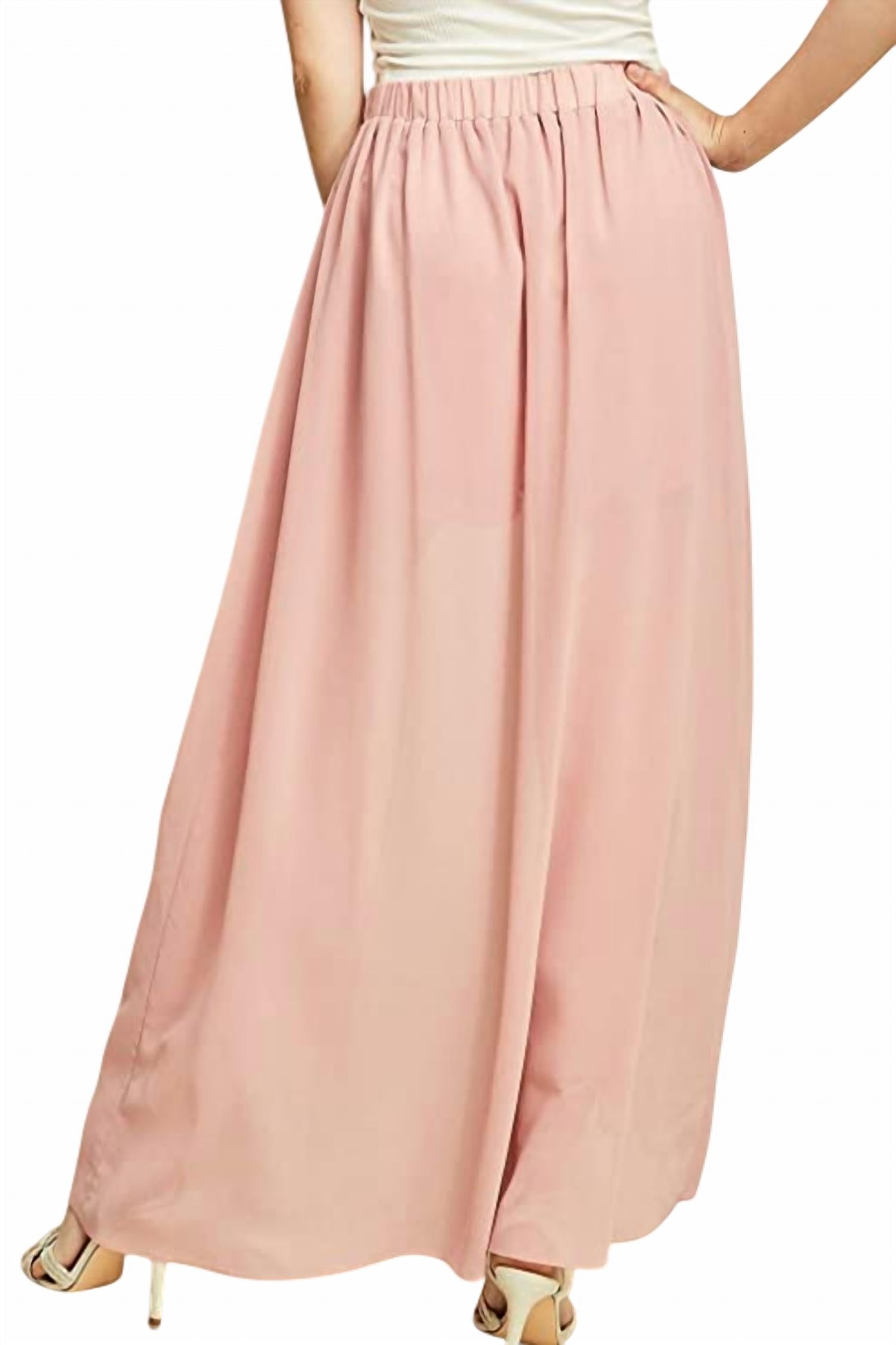 Entro - High Waisted Maxi Short