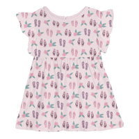 Kickee - Kid's Short Sleeve Lola Swing Dress