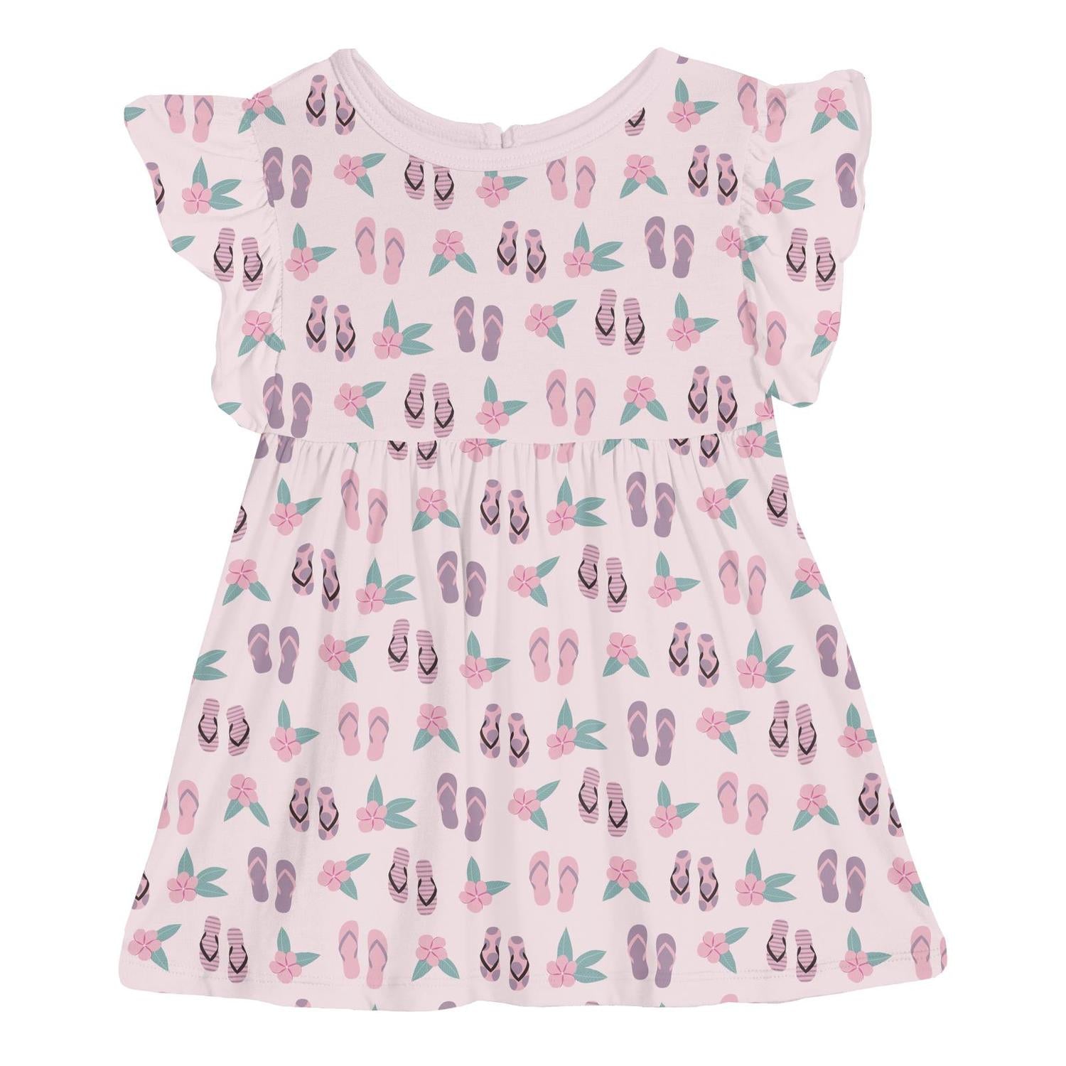 Kickee - Kid's Short Sleeve Lola Swing Dress