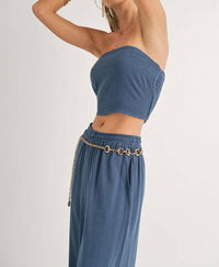 Sadie & Sage - Sugarloaf Smocked Tube Top
