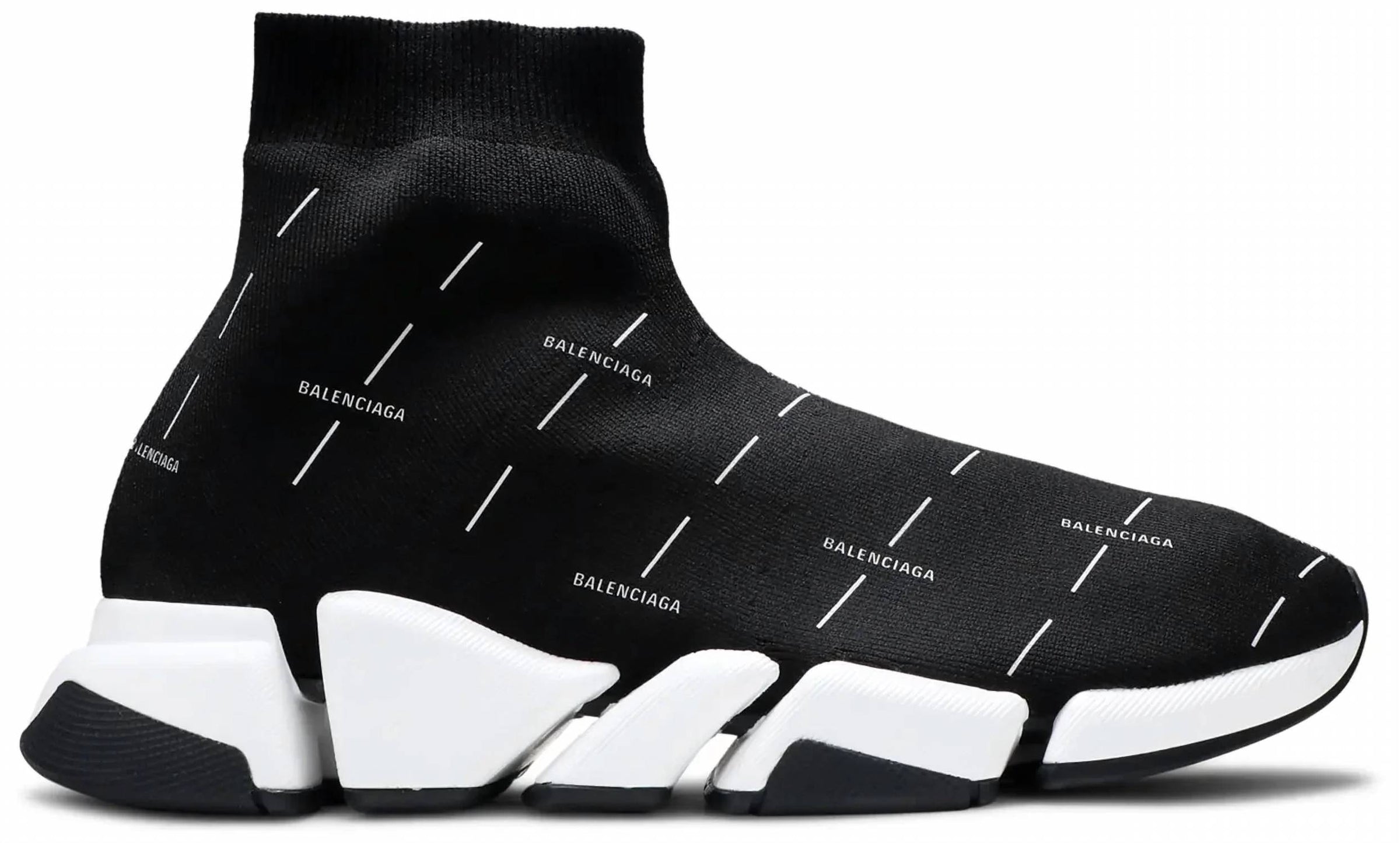 Balenciaga - Men's Speed 2.0 Logo Print Sneakers