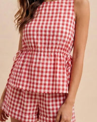 Anniewear - Bonnie Gingham Set