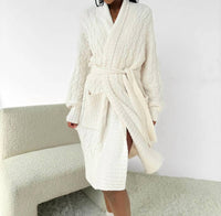 Splendid - Cozy Fuzzy Pj Cable Robe