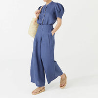 Lanhtropy - Culotte Linen Pant