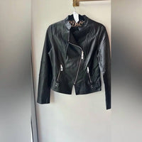 Coalition La - WOMEN'S MOTO VEGAN LEATHER JACKET