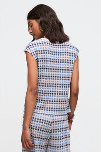 Aldo Martins - Printed Sweater Vest