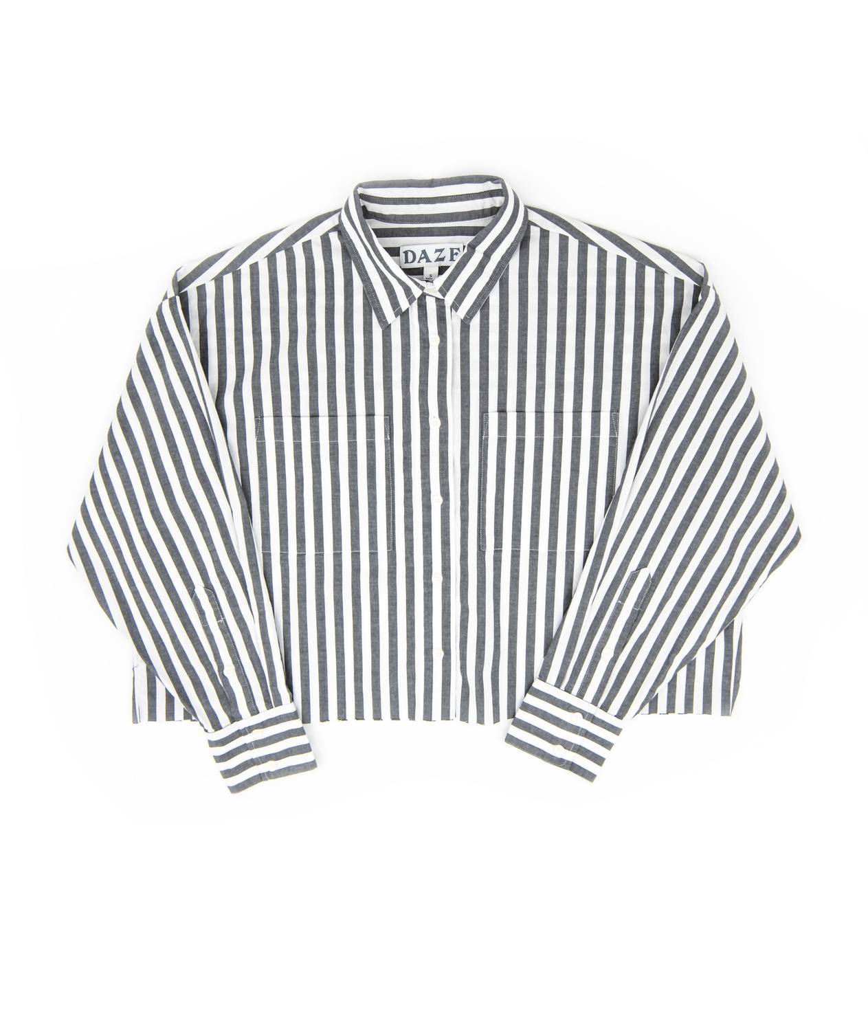 Daze - Academy Cropped Button Down Shirt