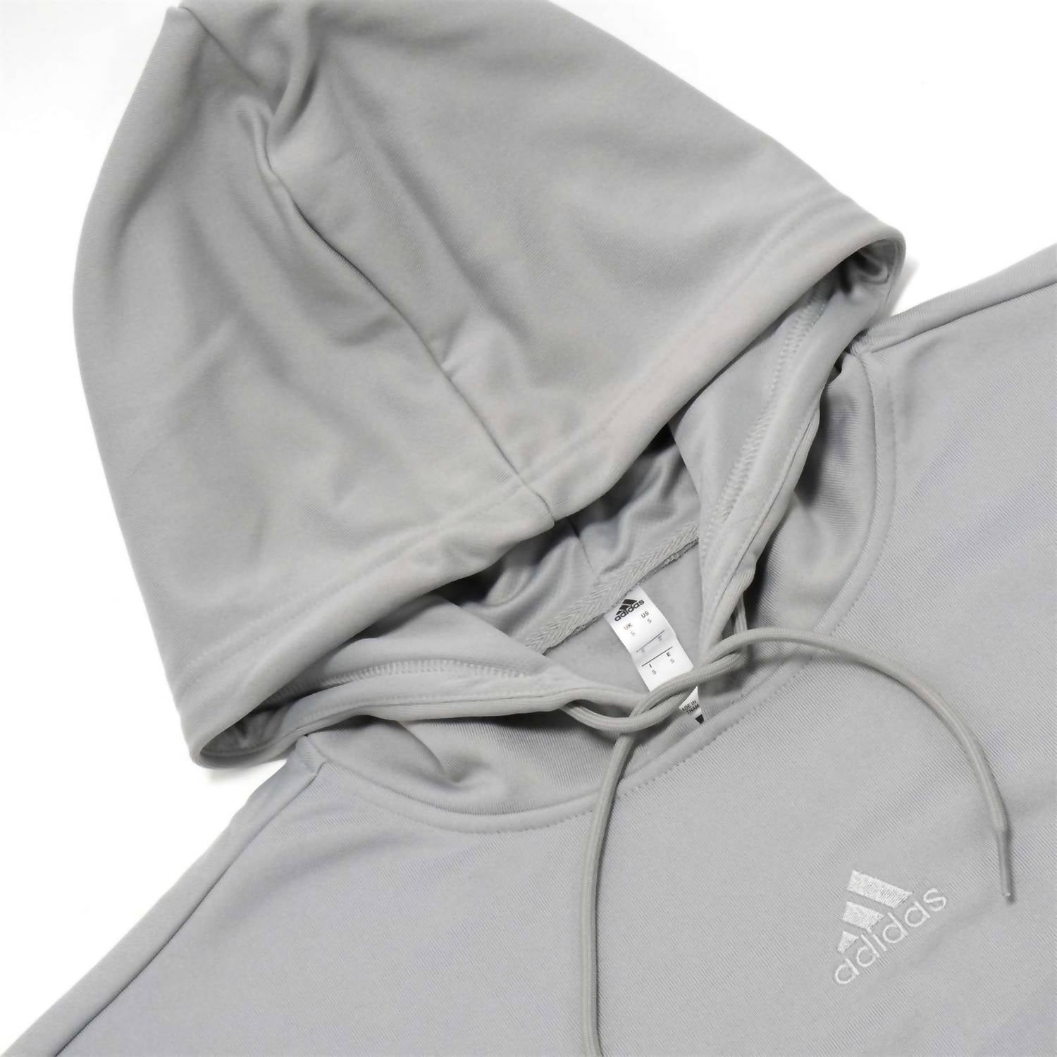 adidas Men's Legend Winter Hoodie in solid grey - men's shirt - view 5