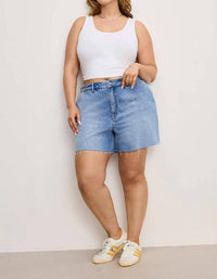 Good American - Carpenter Long Shorts