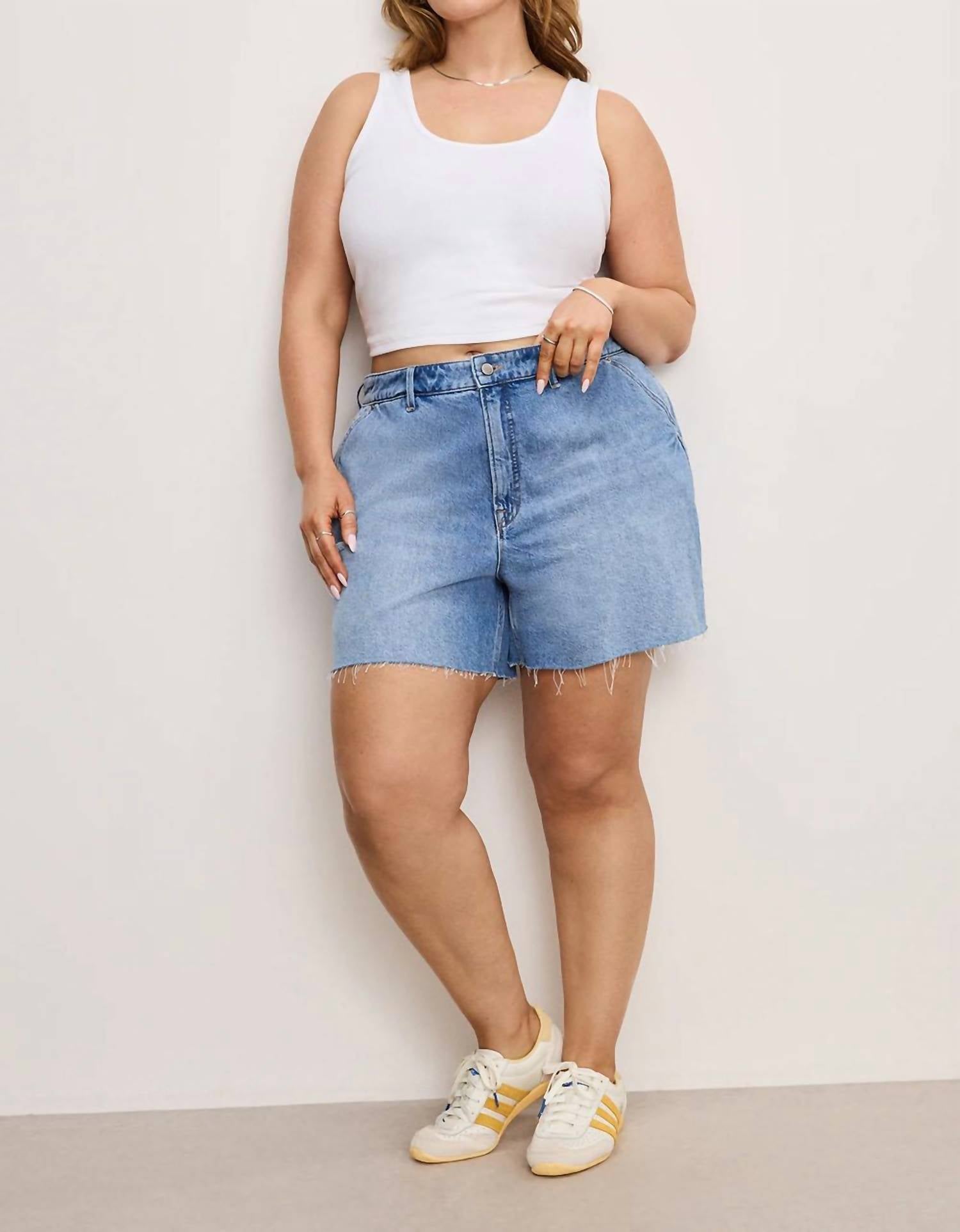 Good American - Carpenter Long Shorts