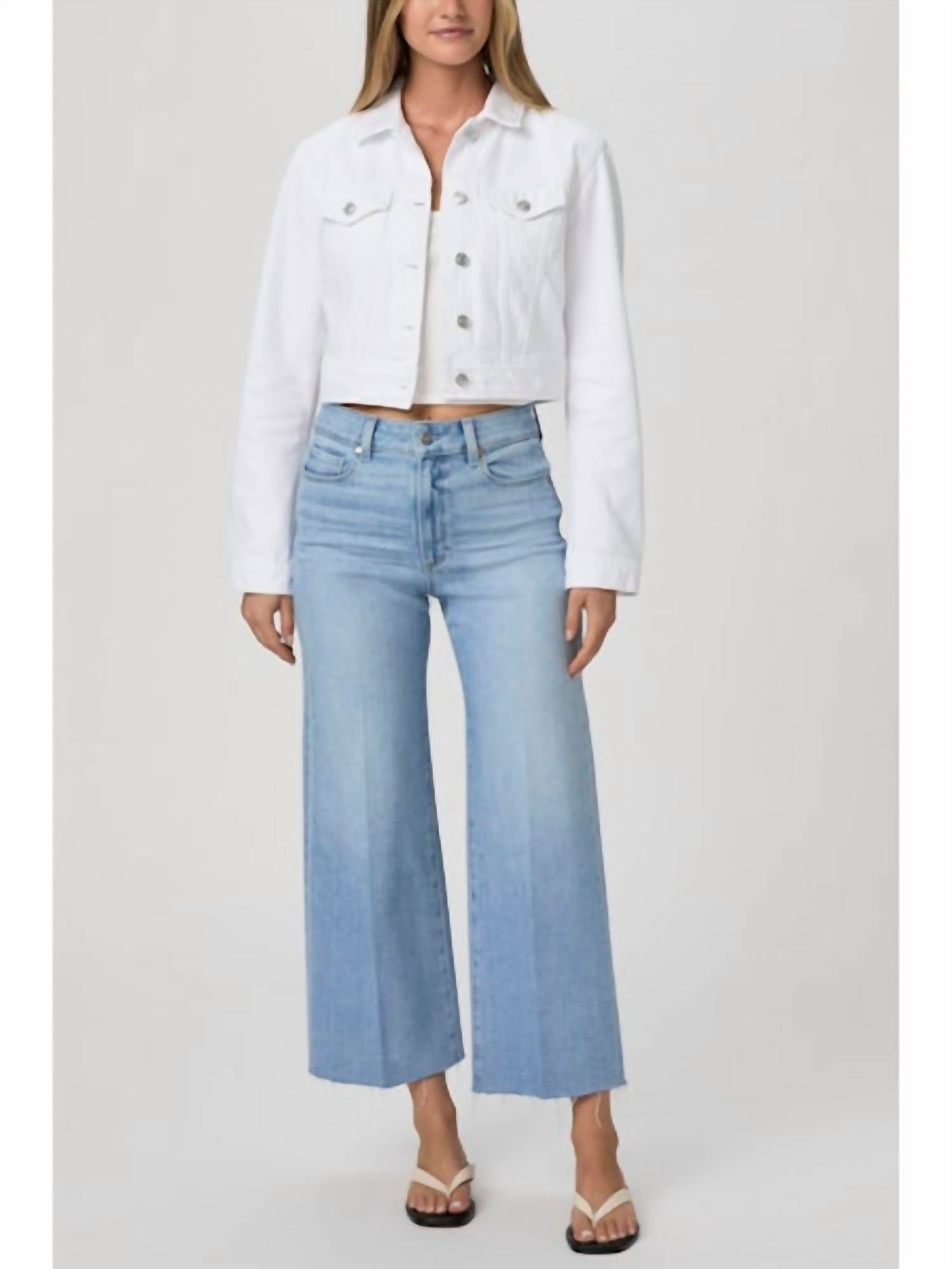 Paige - Chantal Classic Denim Jacket