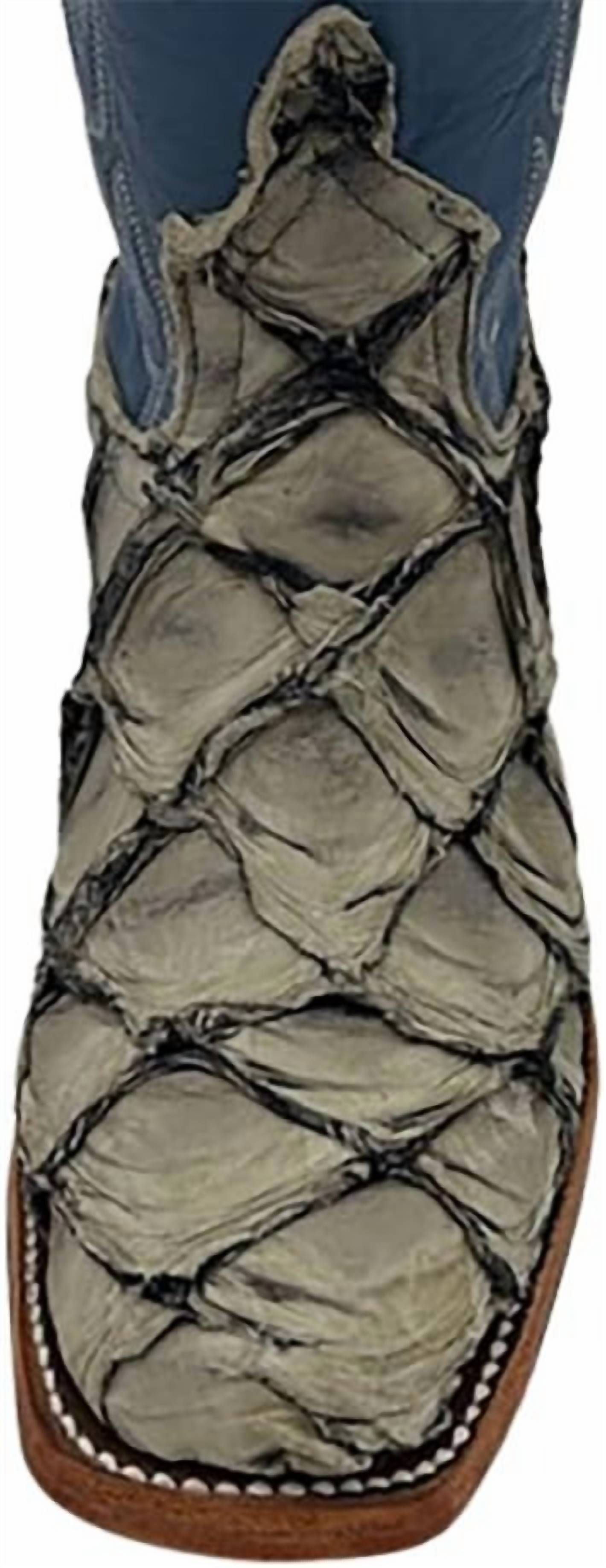 Anderson Bean Boots Women's Cold Big Bass Boot in stone bellflower - women's shoe - view 4
