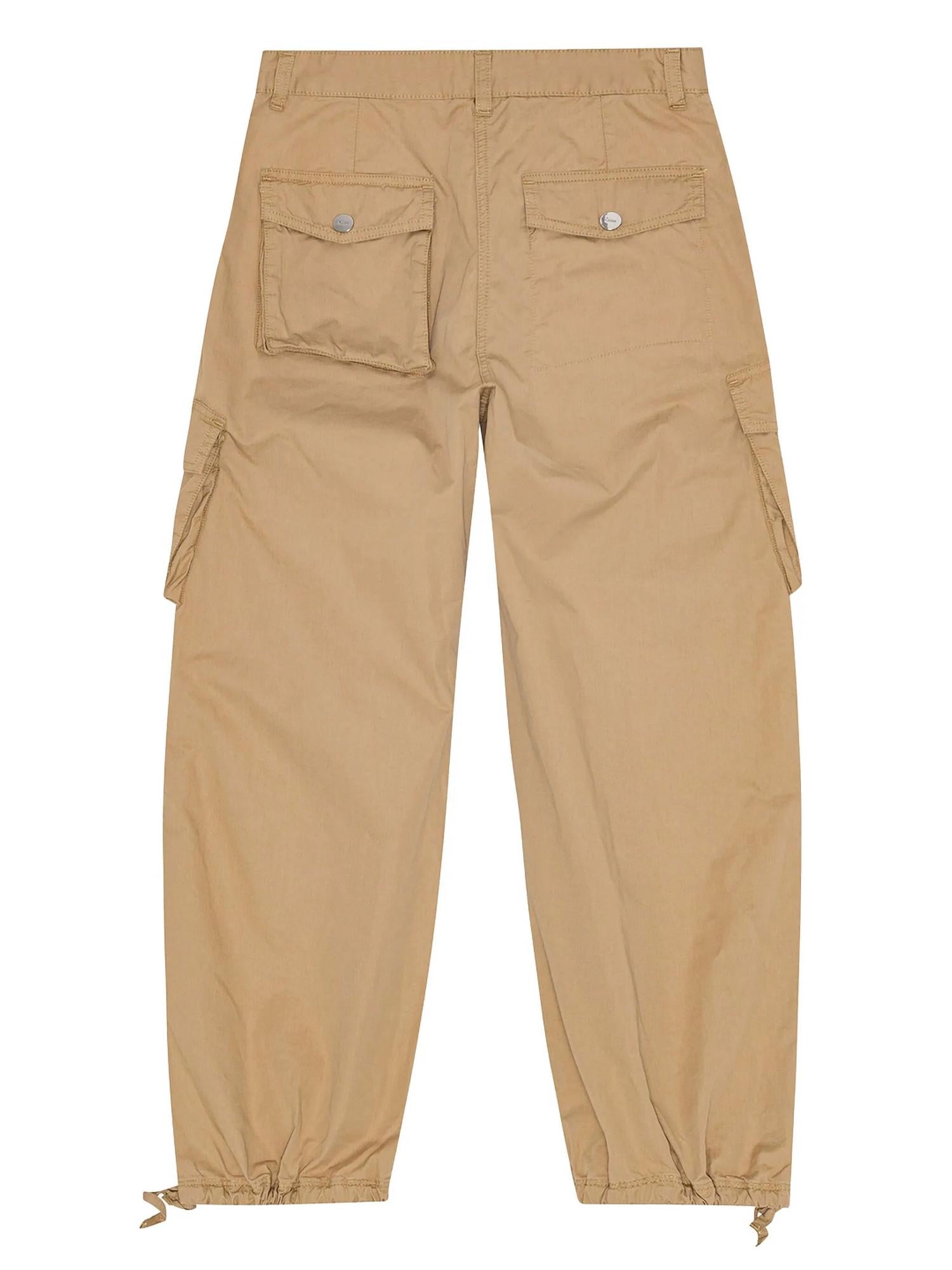 Ganni - Cotton Twill Pants