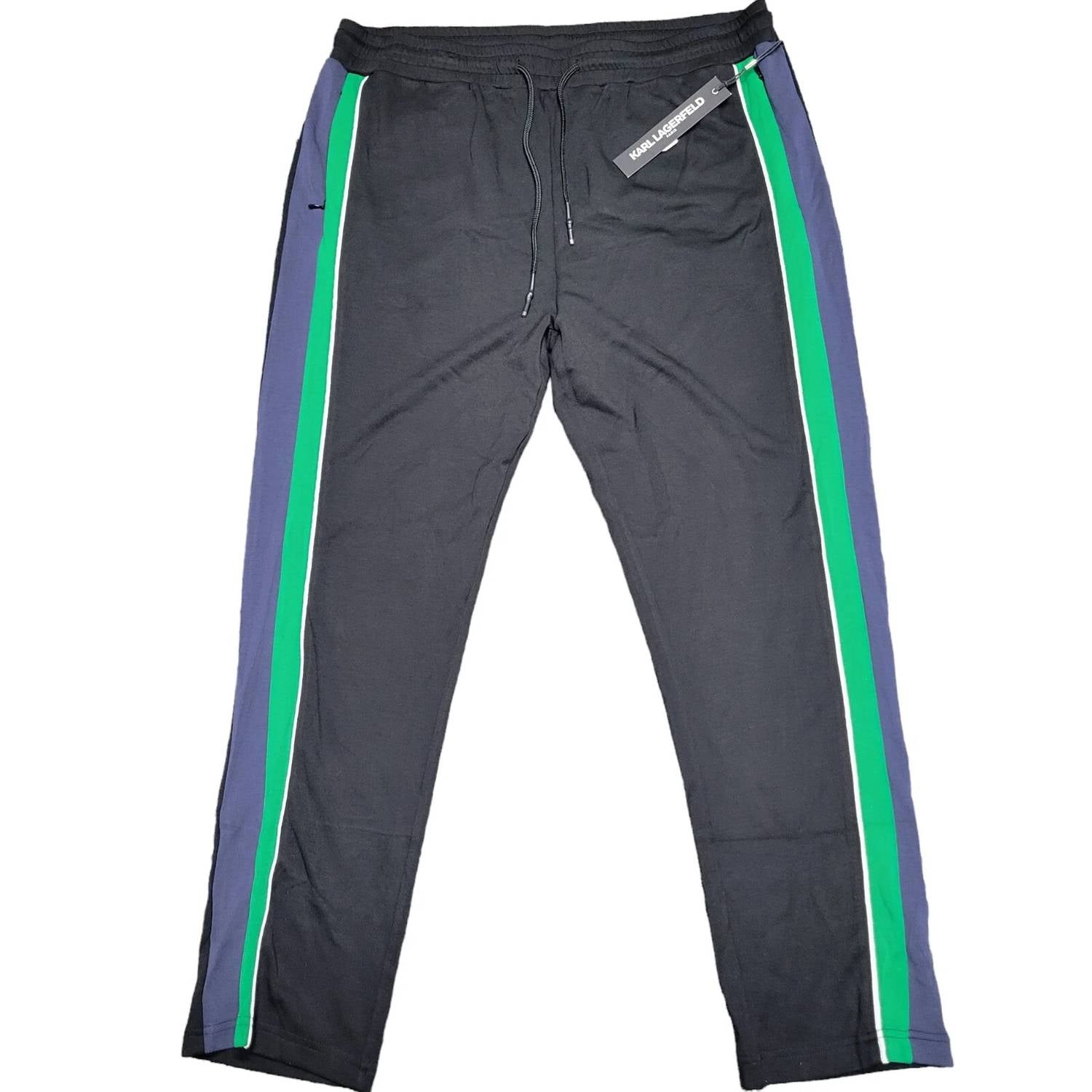 Karl Lagerfeld - Men's Color Block Track Pants