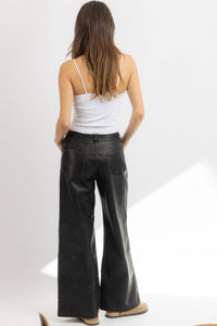 Salty - LIZZIE FAUX LEATHER PANT