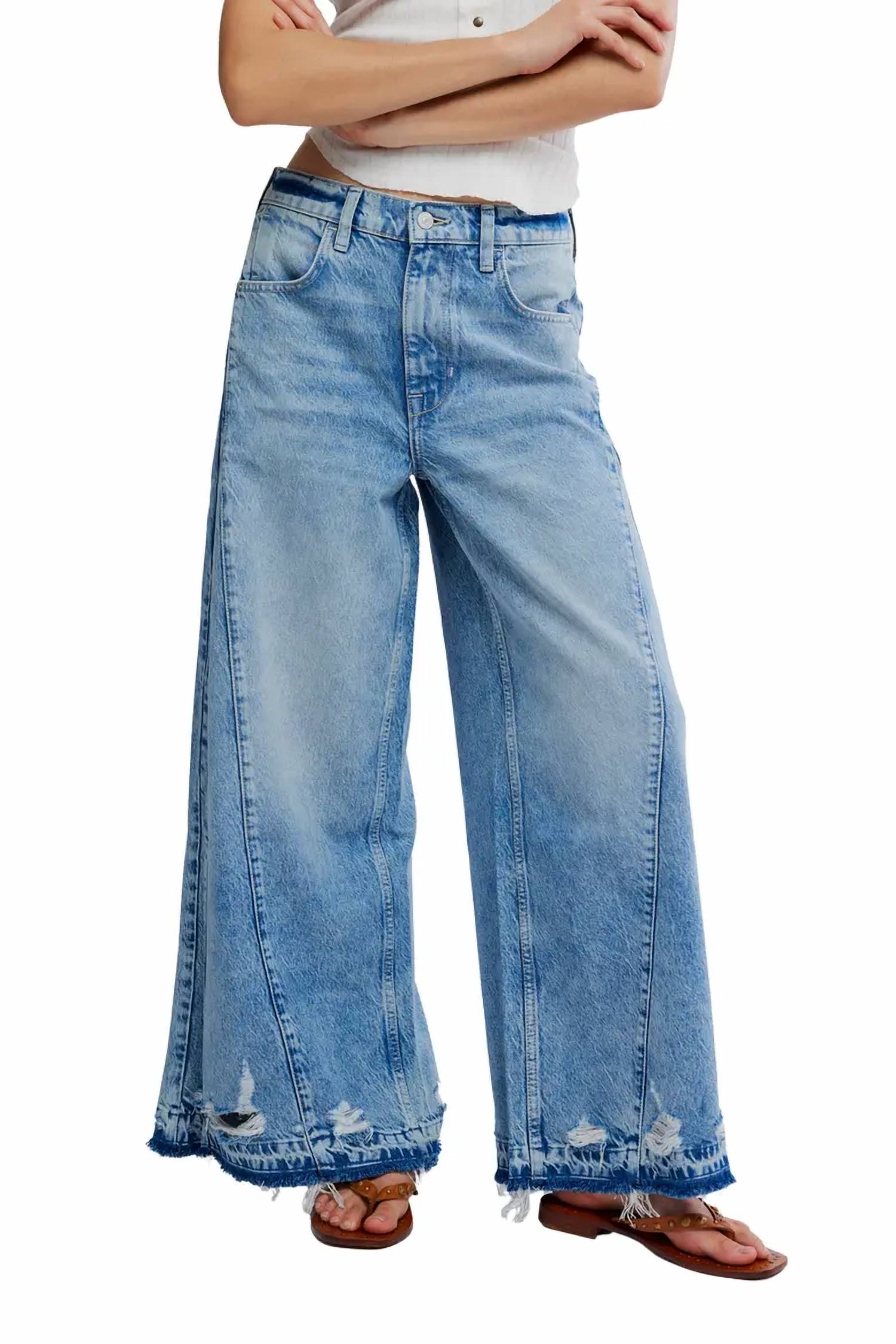 Free People - Apollo Wide Leg Jeans