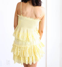 Loveshackfancy - Shailo Eyelet Lace Mini Skirt