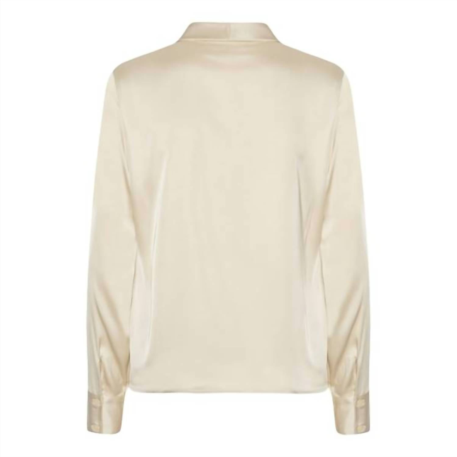 Karmamia Audrey Blouse in semi rich porcelain - women's blouse - view 4