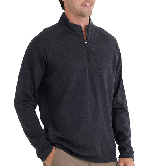 Bamboo Heritage Fleece Quarter Zip Sweatshirt