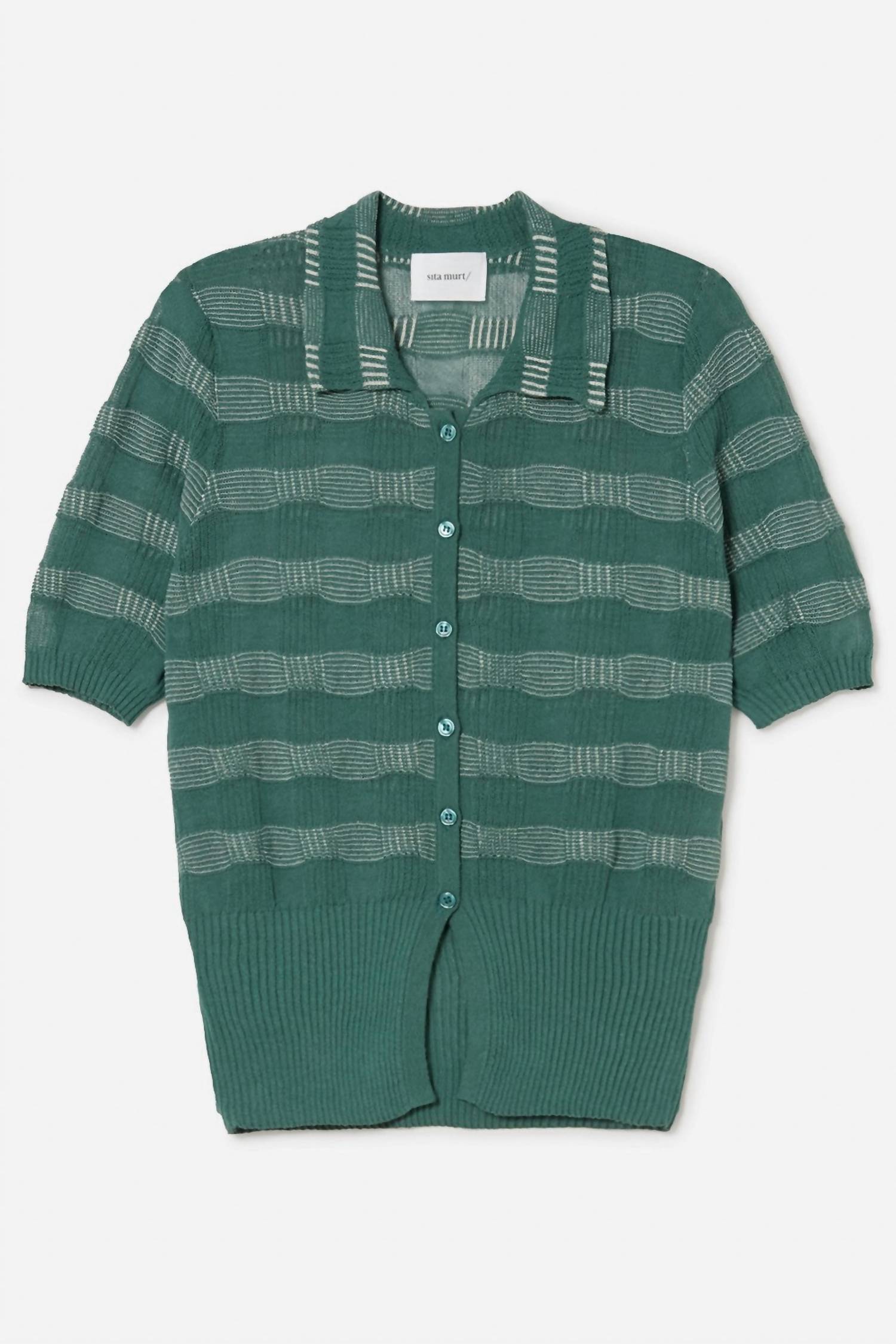 Sita Murt - Knitted Check Shirt