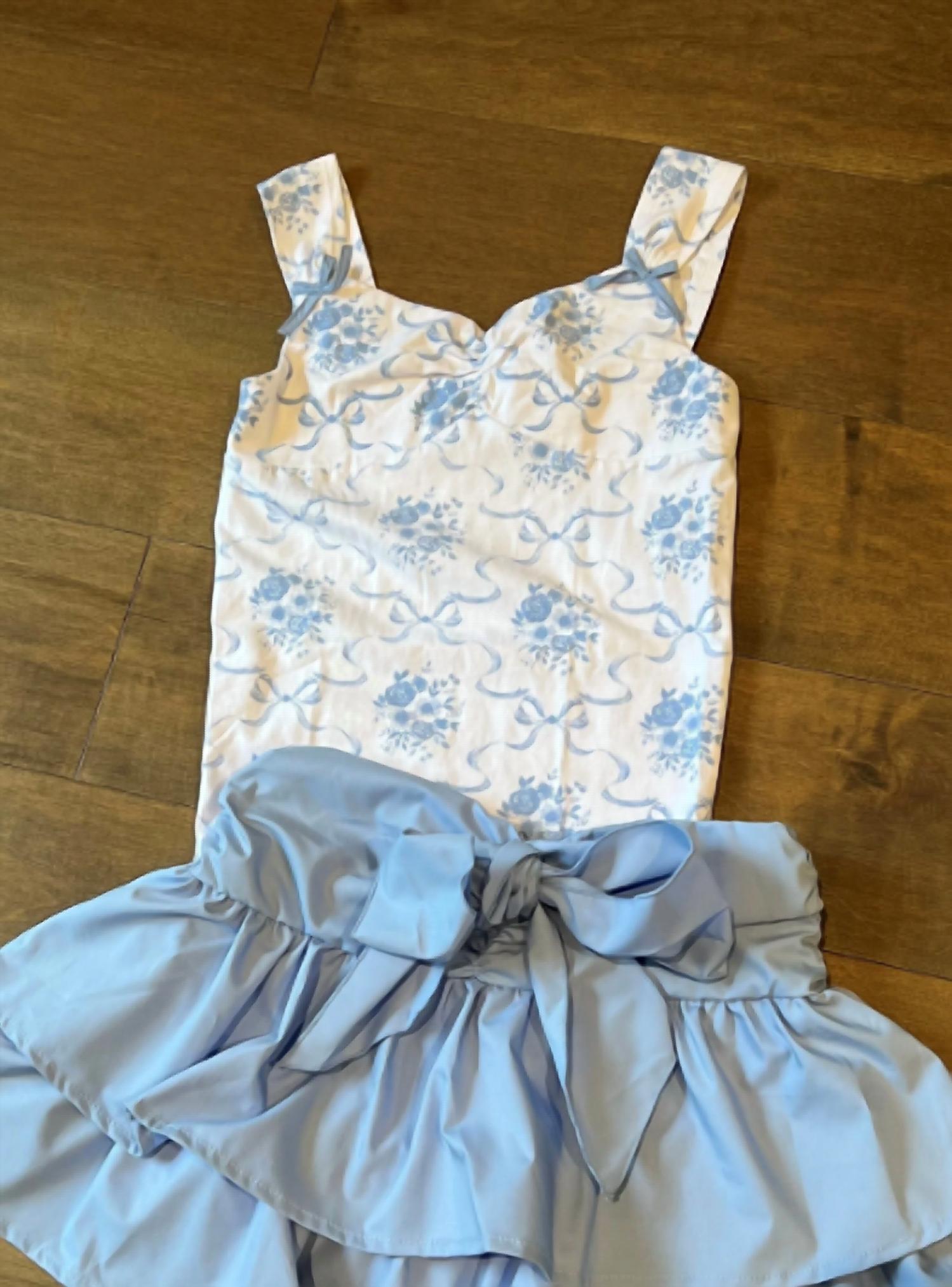 Flowers By Zoe - Girl's Toile Top