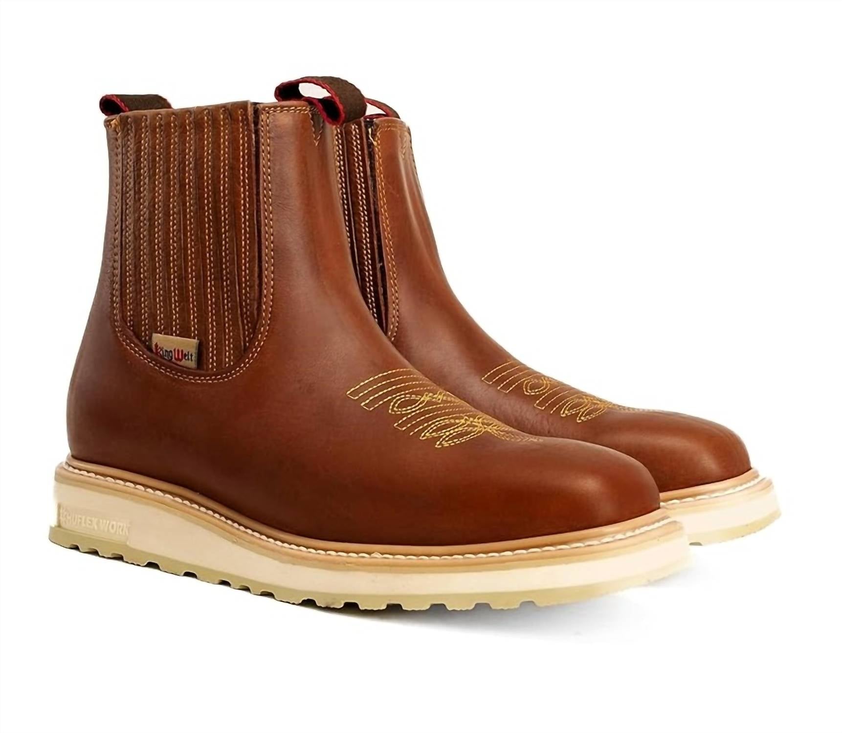 King Welt - Men's Ultra Flex Double Density Lightweight Work Boots