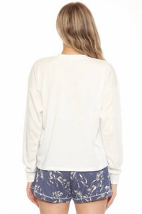 Pj Salvage - Espresso Yourself Flannels Long Sleeve Top