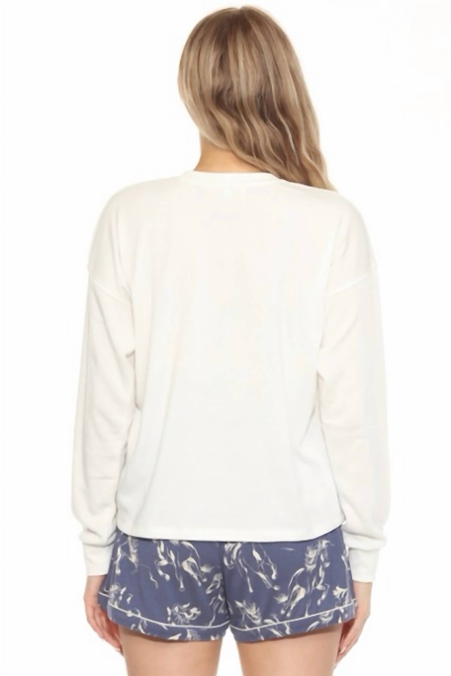 Pj Salvage - Espresso Yourself Flannels Long Sleeve Top