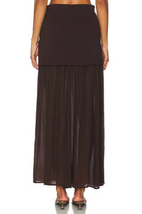 Line And Dot - Rhone Mix Media Skirt