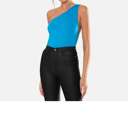 Ow Collection - Ezra Asymmetrical Bodysuit Back Cut Out