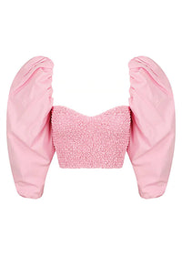 S/W/F - Puff Crop Top