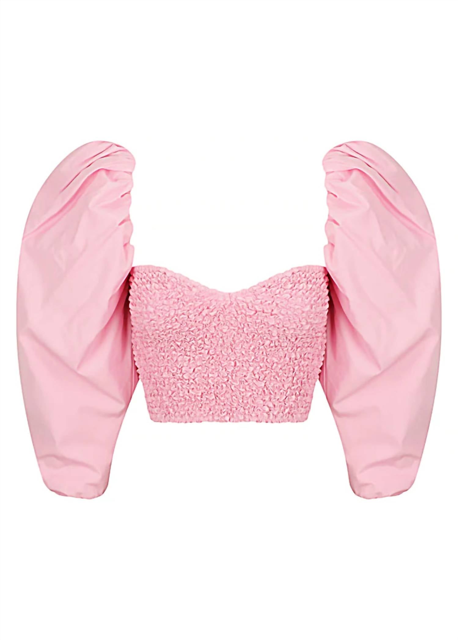 S/W/F - Puff Crop Top