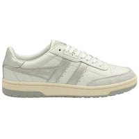 Gola Women's Falcon Mirror Sneaker Shoe in white silver - women's sneaker - detail view