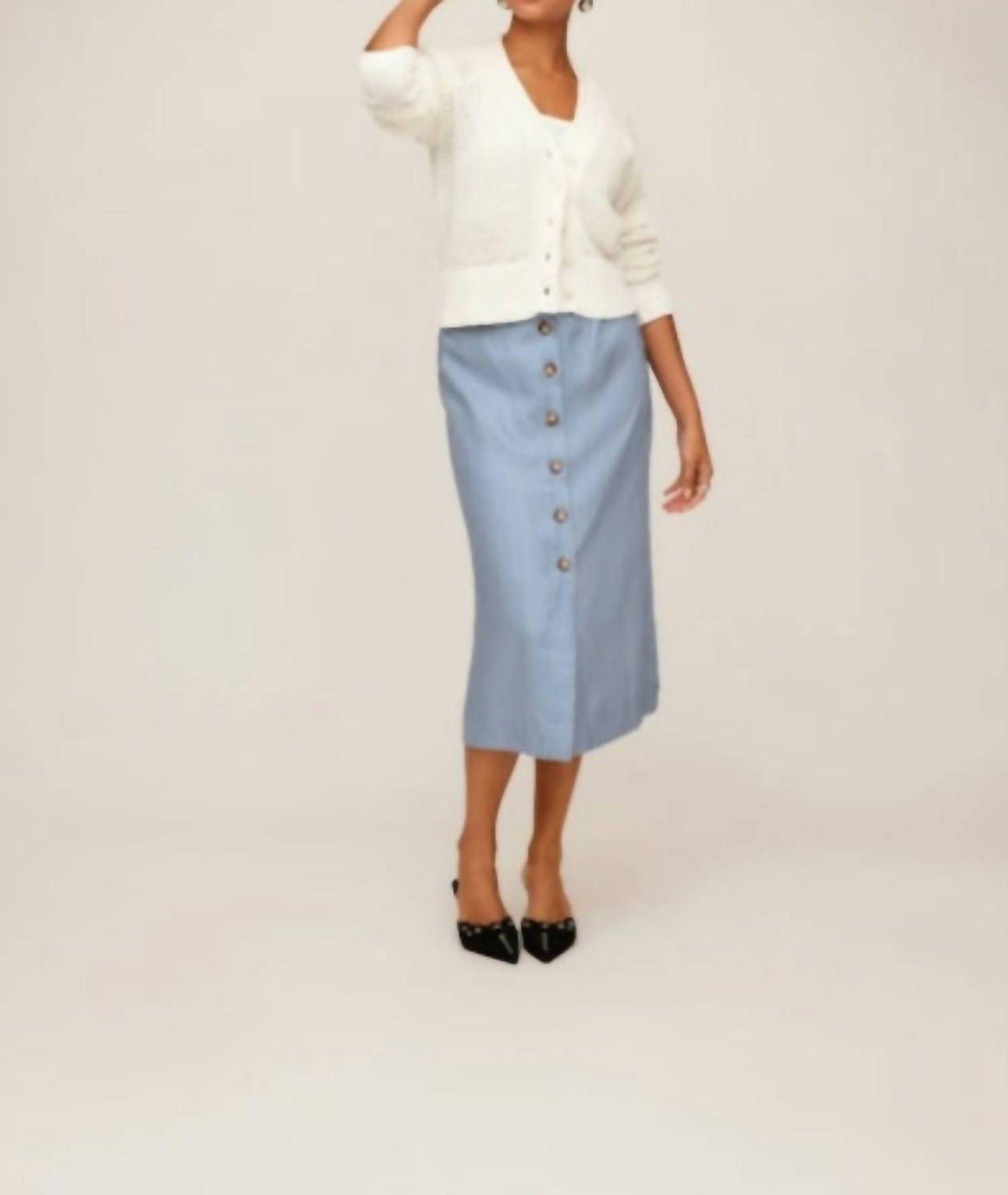 Fifteen Twenty - Women's Ellen Crochet Cardigan Sweater