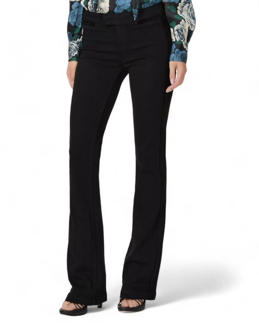 Paige - MANHATTAN JEAN WITH VELVET TRIM