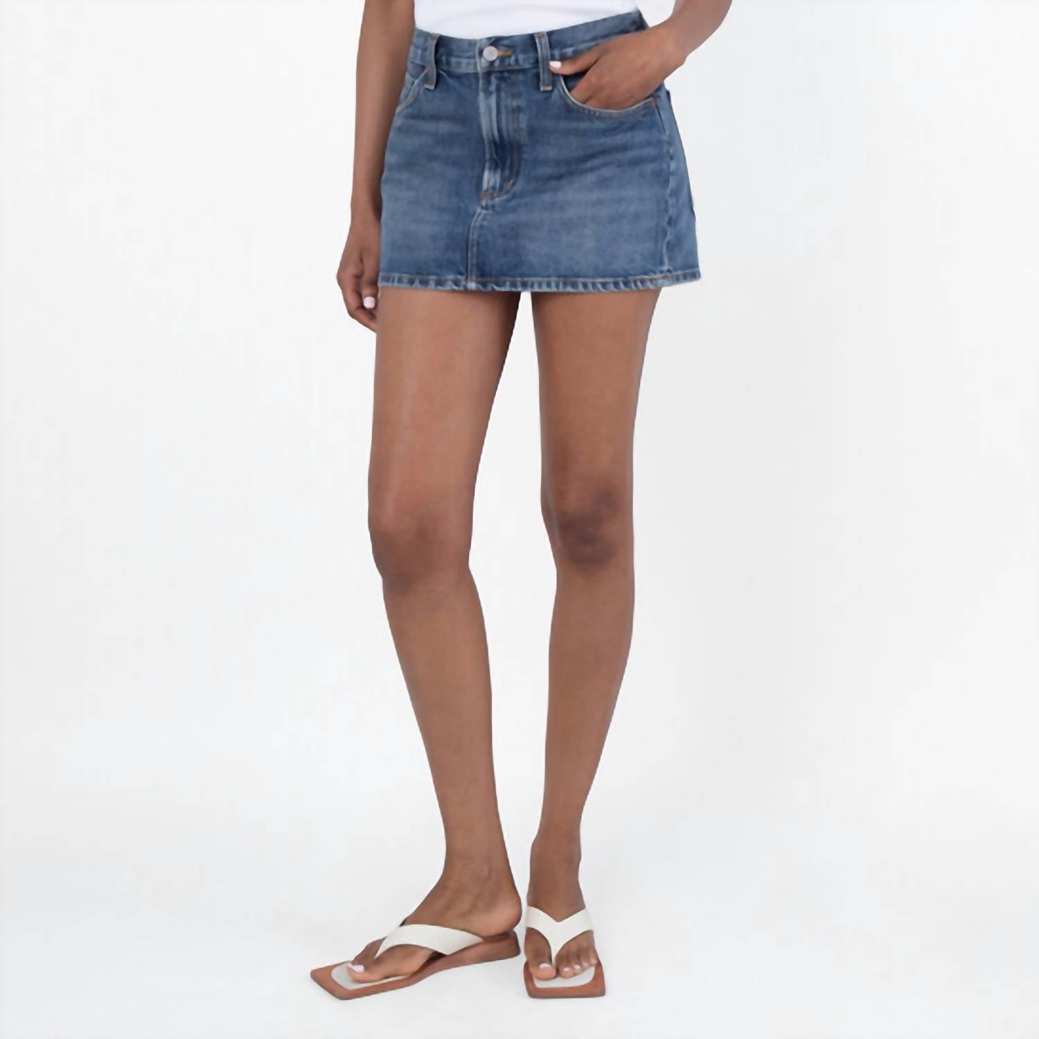 Agolde - Alek Mini Skirt